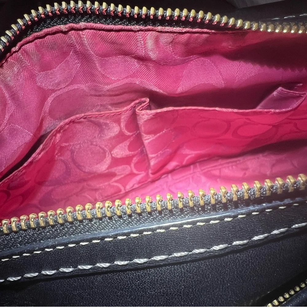 COACH Legacy Turnlock Shoulder Bag F12868 - Picture 8 of 11